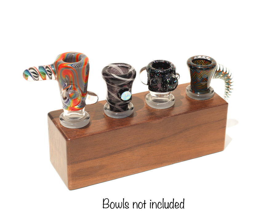 Walnut 4 Joint Slide Display - CHAMPS