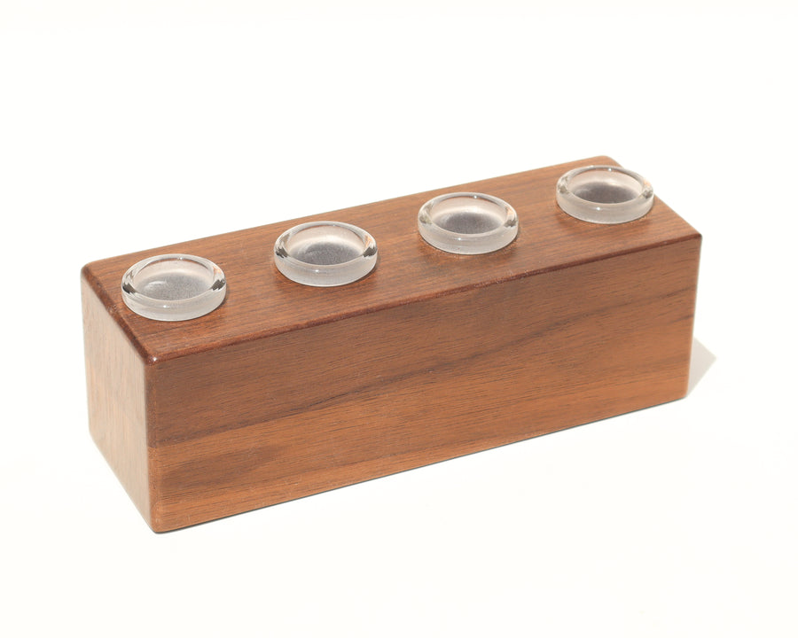 Walnut 4 Joint Slide Display - CHAMPS
